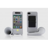 Чехол для iPhone 4, 4S Bone Collection Horn Bike Grey