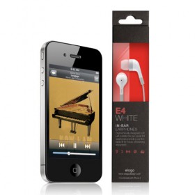 Наушники Elago E4 Earphones (White)