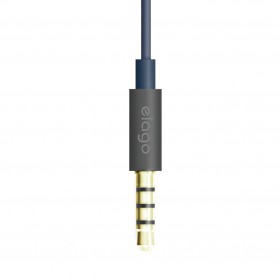 Наушники Elago E502 Earphones (Jean Indigo-Dark Gray)