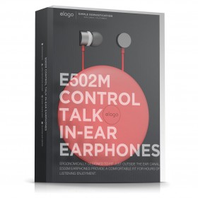 Наушники Elago E502 Earphones (Red-White)