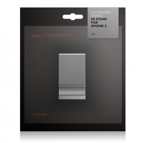 Подставка для iPhone 5 Elago S5 Stand Aluminium Silver