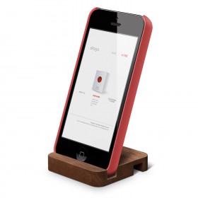 Подставка для iPhone 5 Elago S5 Stand Natural Wood Walnut