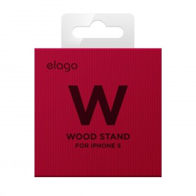 Подставка для iPhone 5 Elago S5 Stand Natural Wood Walnut
