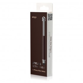 Стилус Elago Stylus Retractable Chocolate