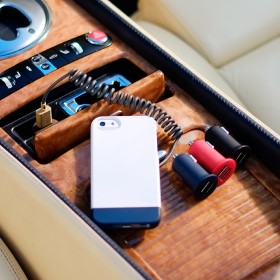 Автомобильная зарядка Elago USB Charger C6 Red
