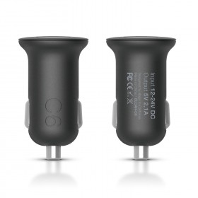 Автомобильная зарядка Elago USB Charger micro USB C6 Black 