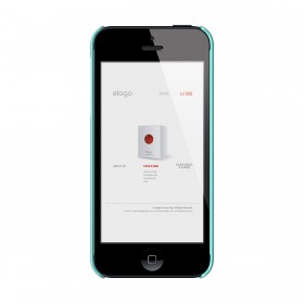 Чехол для iPhone 5 / 5s Elago S5 Breathe Coral Blue