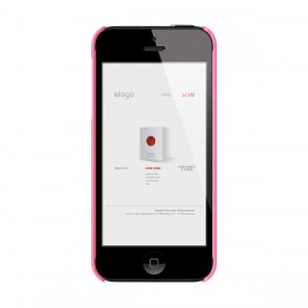 Чехол для iPhone 5 / 5s Elago S5 Breathe Hot Pink
