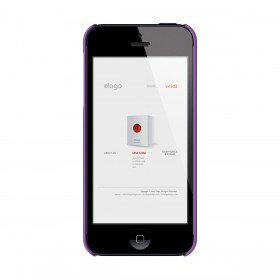 Чехол для iPhone 5 / 5s Elago S5 Breathe Purple