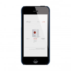 Чехол для iPhone 5 / 5s Elago S5 Breathe Soft Jean Indigo