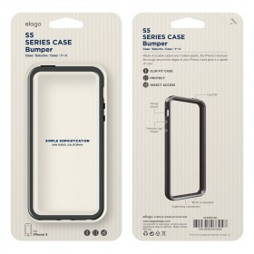 Бампер для iPhone 5 / 5s Elago S5 Bumper Black