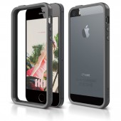 Бампер для iPhone 5 / 5s Elago S5 Bumper Dark Gray