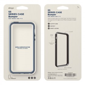 Бампер для iPhone 5 / 5s Elago S5 Bumper Jean Indigo