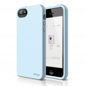 Чехол для iPhone 5 / 5s Elago S5 Flex Candy Blue