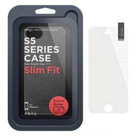 Чехол для iPhone 5 / 5s Elago S5 Leather Flip Black