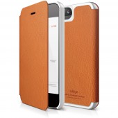 Чехол для iPhone 5 / 5s Elago S5 Leather Flip Orange