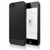 Чехол для iPhone 5 / 5s Elago S5 Outfit Aluminum Black