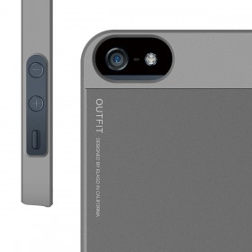 Чехол для iPhone 5 / 5s Elago S5 Outfit Aluminum Dark Grey
