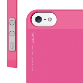 Чехол для iPhone 5 / 5s Elago S5 Outfit Aluminum Hot Pink