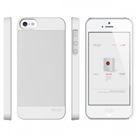 Чехол для iPhone 5 / 5s Elago S5 Outfit Aluminum White