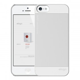 Чехол для iPhone 5 / 5s Elago S5 Outfit Aluminum White