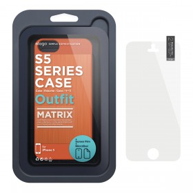 Чехол для iPhone 5 / 5s Elago S5 Outfit Matrix Aluminum Orange