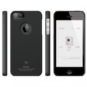 Чехол для iPhone 5 / 5s Elago S5 Slim Fit SF Black