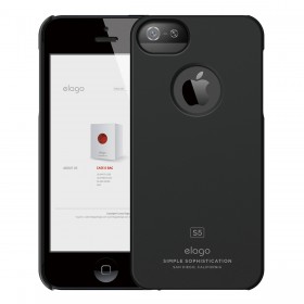 Чехол для iPhone 5 / 5s Elago S5 Slim Fit SF Black