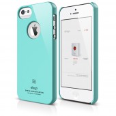 Чехол для iPhone 5 / 5s Elago S5 Slim Fit Coral Blue