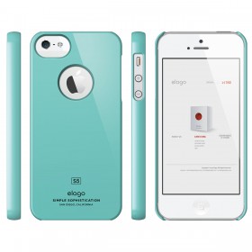 Чехол для iPhone 5 / 5s Elago S5 Slim Fit Coral Blue