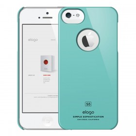 Чехол для iPhone 5 / 5s Elago S5 Slim Fit Coral Blue