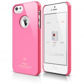 Чехол для iPhone 5 / 5s Elago S5 Slim Fit Hot Pink