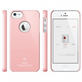 Чехол для iPhone 5 / 5s Elago S5 Slim Fit Lovely Pink