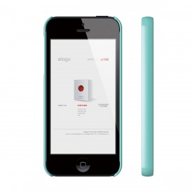 Чехол для iPhone 5 / 5s Elago S5 Slim Fit 2 Coral Blue