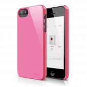 Чехол для iPhone 5 / 5s Elago S5 Slim Fit 2 Hot Pink