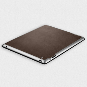 Защитная наклейка для iPad 4 SGP Skin Guard Set Series Leather Pattern Brown (SGP08861)