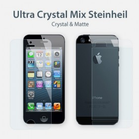 Защитная пленка для iPhone 5 SGP Steinheil Ultra Crystal Mix (SGP09590)