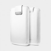 Чехол для iPhone 5 SGP Leather Pouch Crumena Series White (SGP09513)