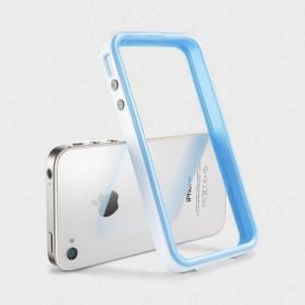 Чехол для iPhone 4, 4S SGP Neo Hybrid 2S Pastel Alpine Blue (SGP08361)