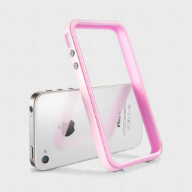 Чехол для iPhone 4, 4S SGP Neo Hybrid 2S Pastel Sherbet Pink (SGP08366)