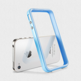 Чехол для iPhone 4, 4S SGP Neo Hybrid 2S Pastel Tender Blue (SGP08365)