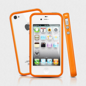 Чехол для iPhone 4, 4S SGP Neo Hybrid 2S Pastel Solaris Orange (SGP08364)