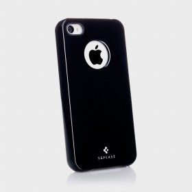 Чехол для iPhone 4, 4S SGP Ultra Thin Air Series Black (SGP08378)