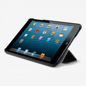 Чехол для iPad mini SGP Leather Case Leinwand Black (SGP09650)