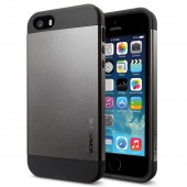 Чехол для iPhone 5 SGP Slim Armor Gunmetal (SGP10089)