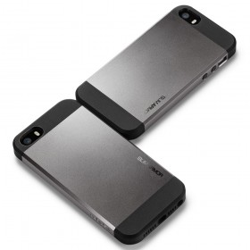 Чехол для iPhone 5 SGP Slim Armor Gunmetal (SGP10089)
