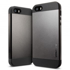Чехол для iPhone 5 SGP Slim Armor Gunmetal (SGP10089)