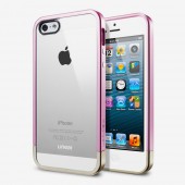 Чехол для iPhone 5 SGP Linear Metal Crystal Pink (SGP10045)