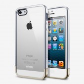 Чехол для iPhone 5 SGP Linear Metal Crystal Silver (SGP10046)