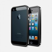 Чехол для iPhone 5 SGP Neo Hybrid EX Vivid Black (SGP09520)